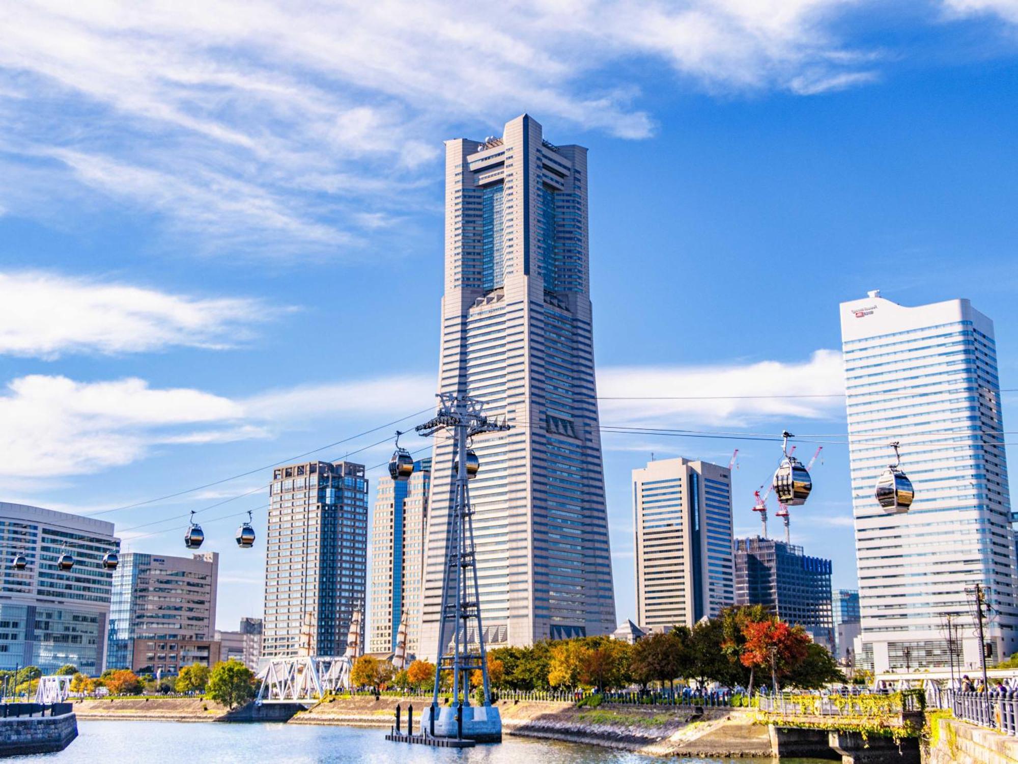 Apa Hotel Yokohama Kannai Buitenkant foto