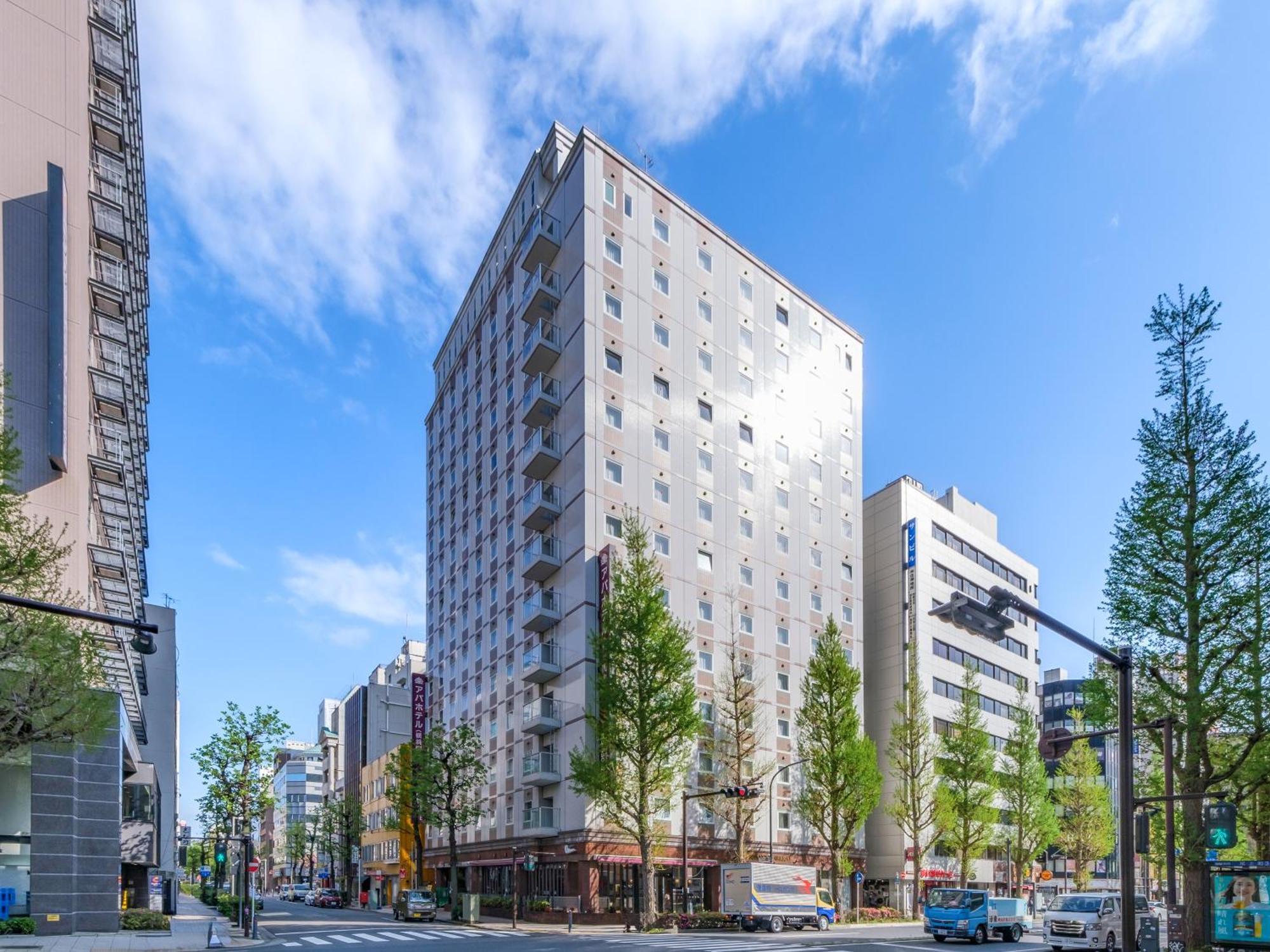 Apa Hotel Yokohama Kannai Buitenkant foto